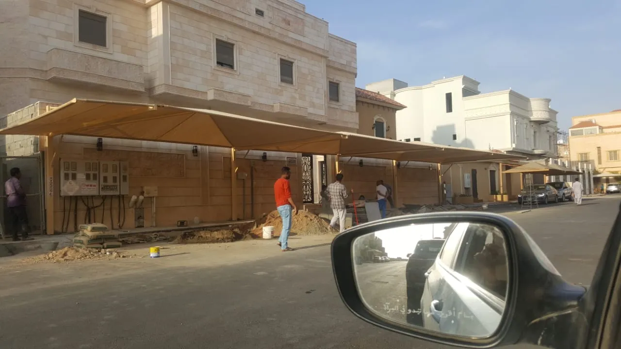 مظلات وسواتر حي الصحافة الرياض