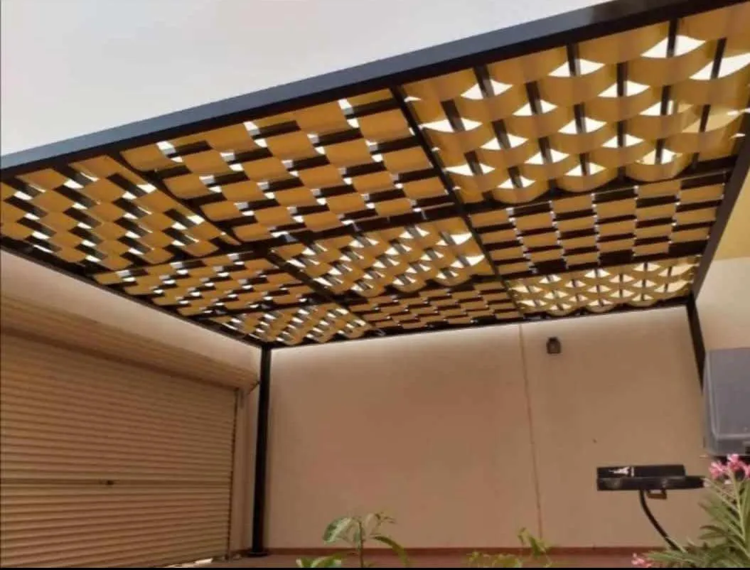 تركيب مظلات في حي لبن  الرياض