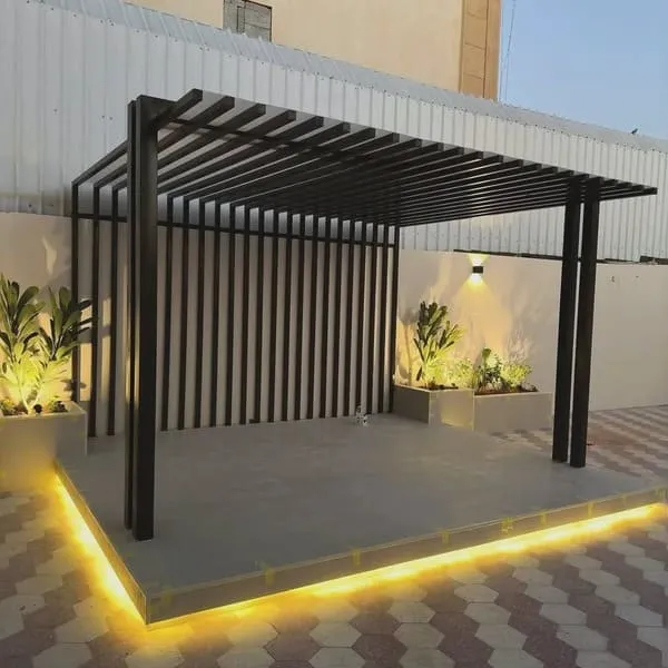 مظلات للحدائق المنزلية برجولات