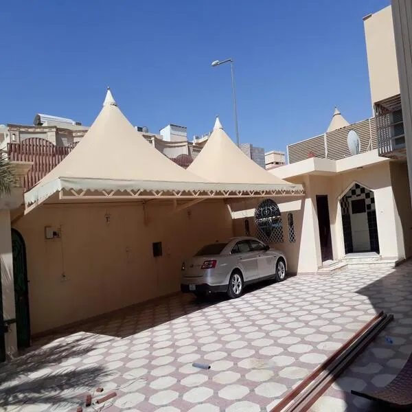 تصاميم مظلات السيارات في الرياض 2026