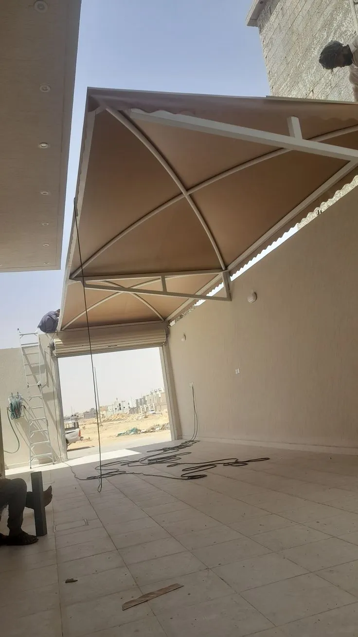 افضل مظلات ممرات ساحات مدارس حي الحمراء الرياض