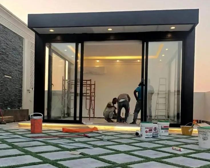 تركيب مجالس زجاجية فخمة بالرياض