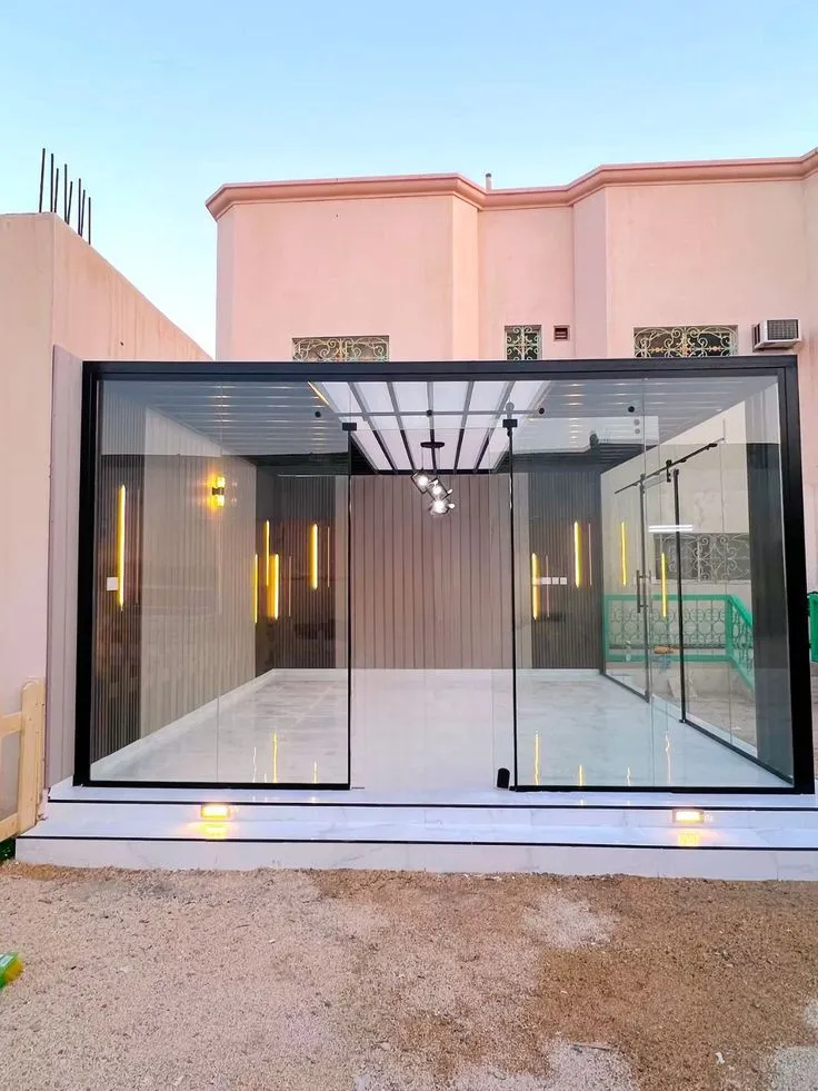 تركيب مجالس زجاجية فخمة بالرياض