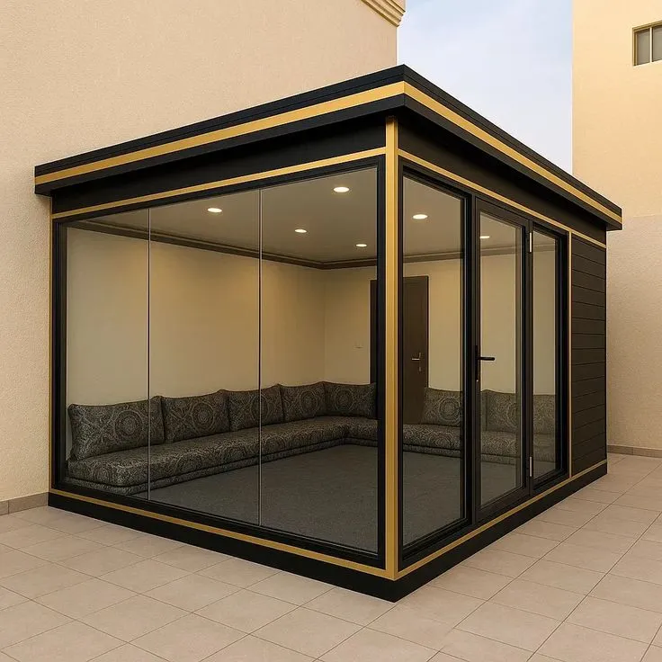 تركيب مجالس زجاجية فخمة بالرياض