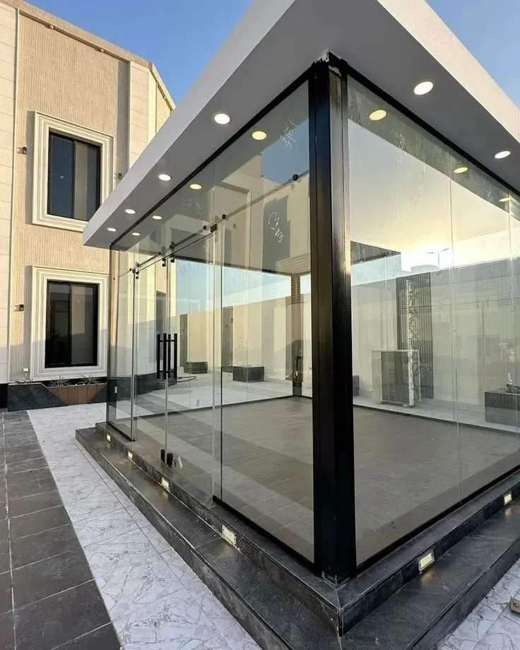 تركيب مجالس زجاجية فخمة بالرياض