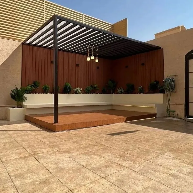 برجولات وتنسيق حدائق الرياض