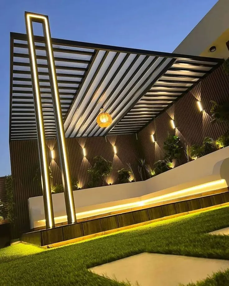 برجولات وتنسيق حدائق الرياض