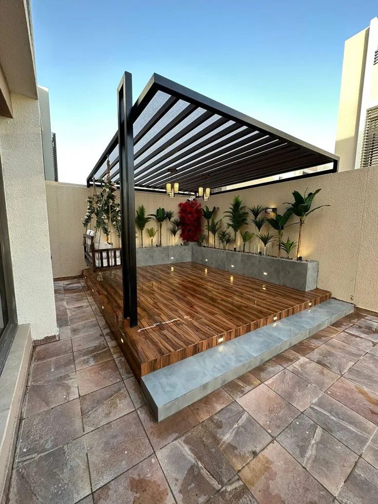 برجولات وتنسيق حدائق الرياض