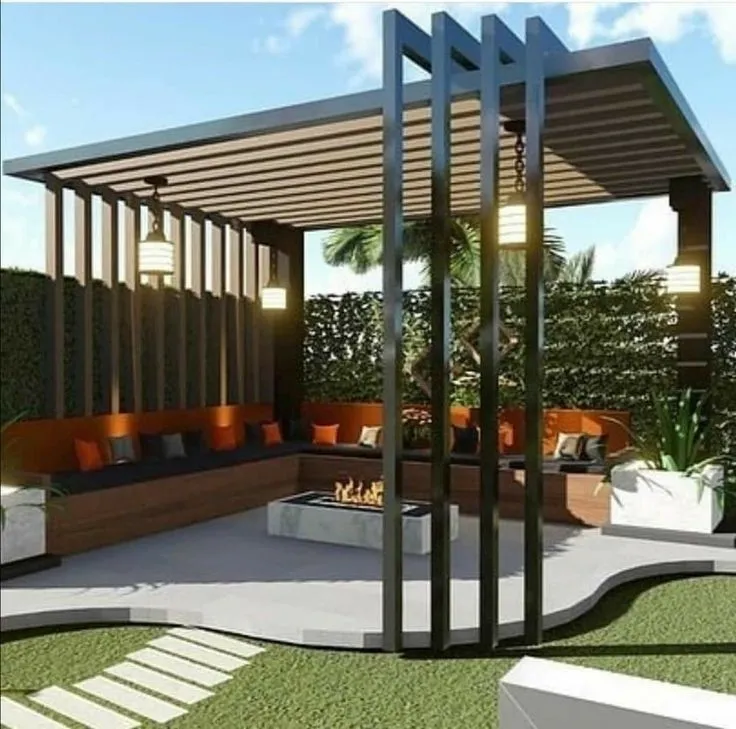 برجولات وتنسيق حدائق الرياض