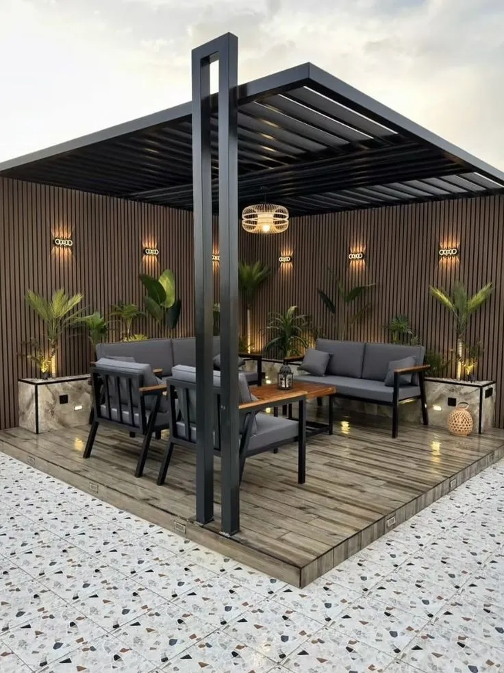 برجولات وتنسيق حدائق الرياض