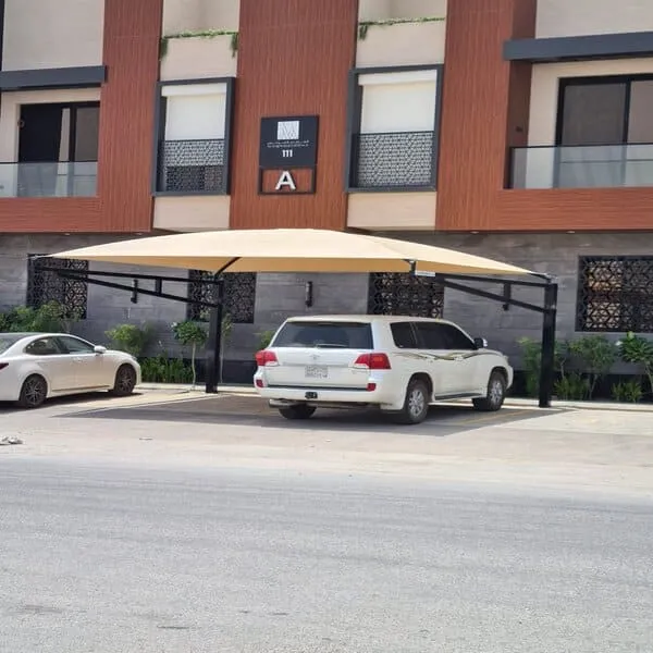 مظلات مواقف سيارات  تركيب في الخرج