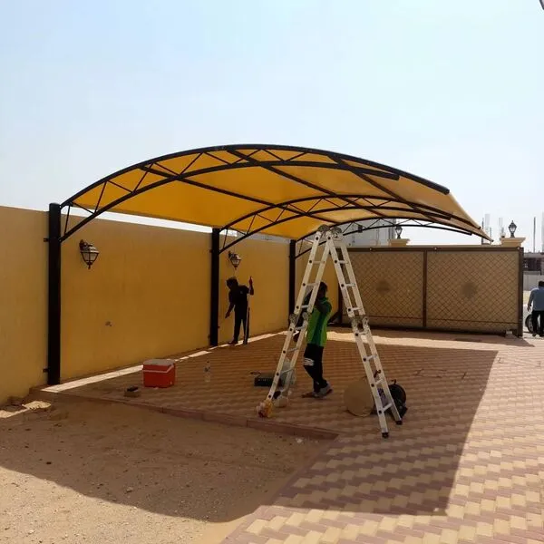 مظلات مواقف سيارات  تركيب في الخرج