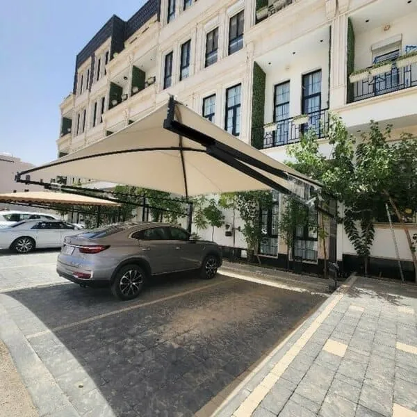 مظلات مواقف سيارات  تركيب في الخرج
