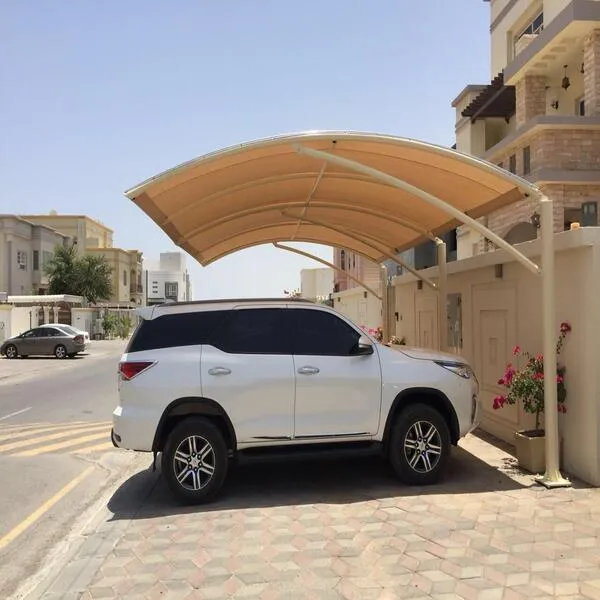 مظلات مواقف سيارات  تركيب في الخرج