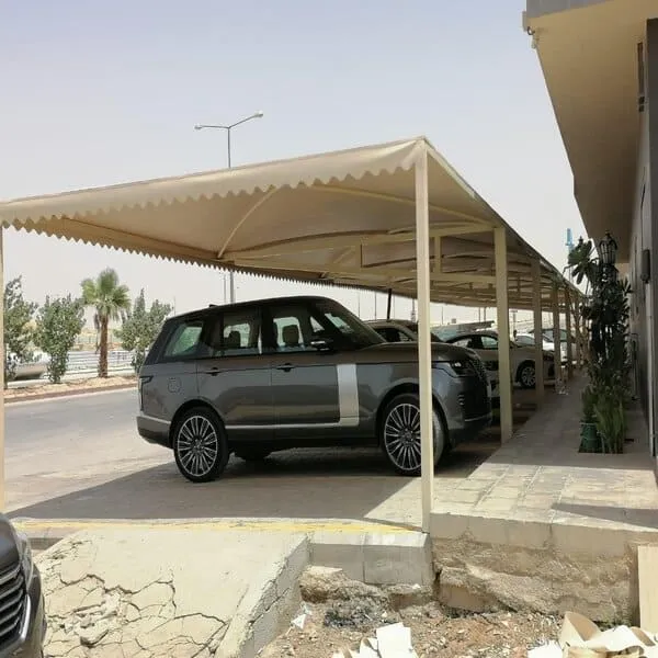 مظلات مواقف سيارات  تركيب في الخرج
