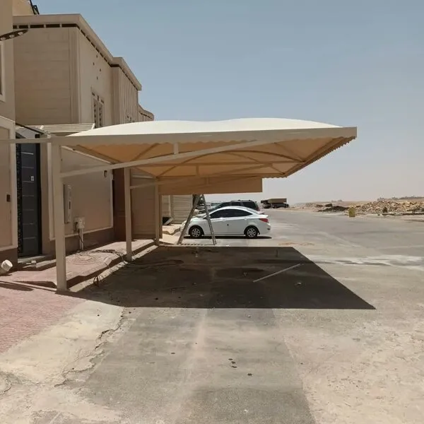 مظلات مواقف سيارات  تركيب في الخرج