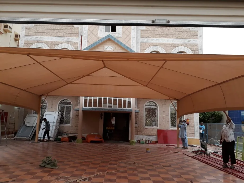 مظلات وسواتر حي الصحافة الرياض