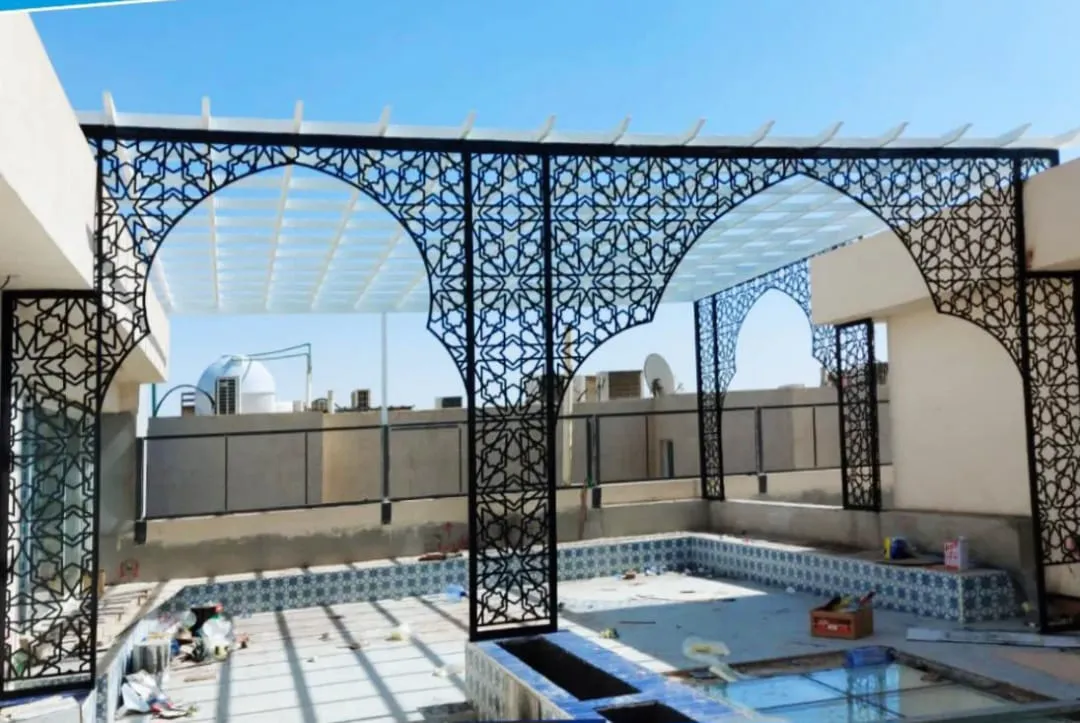 تركيب مظلات في حي لبن  الرياض