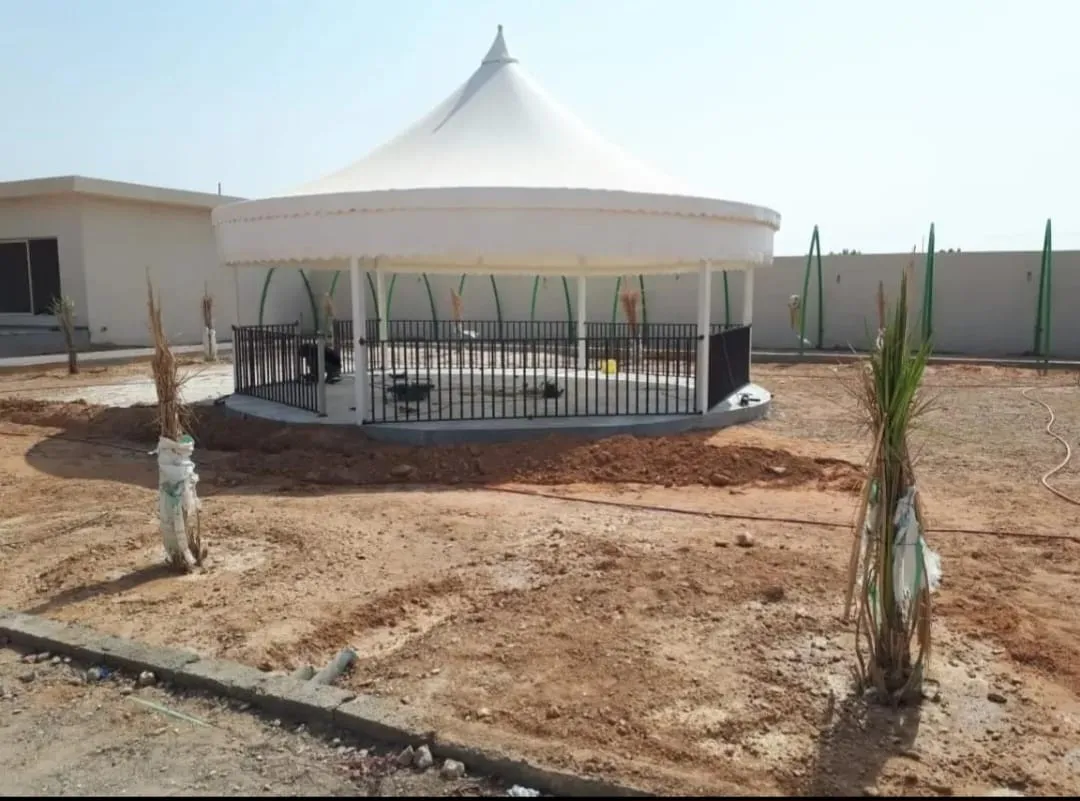 تركيب مظلات في حي لبن  الرياض