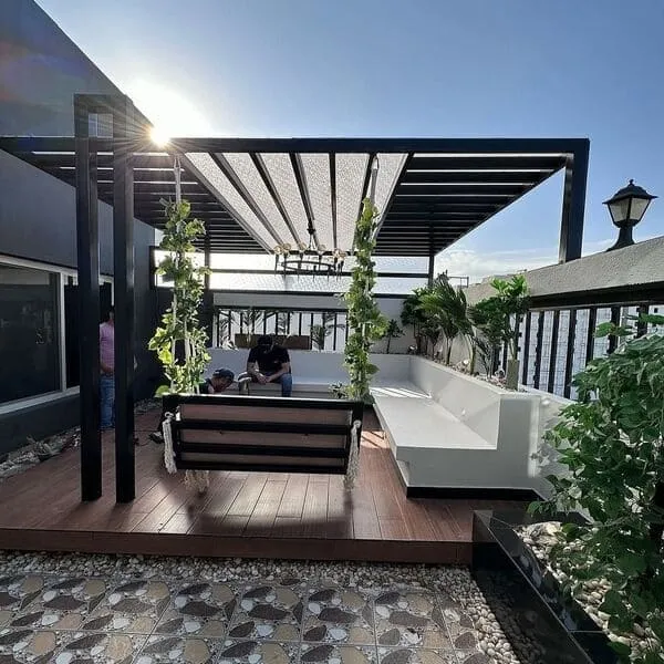 مظلات للحدائق المنزلية برجولات