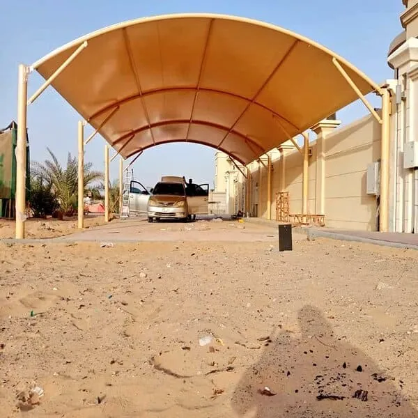 تركيب مظلات بولي ايثلين