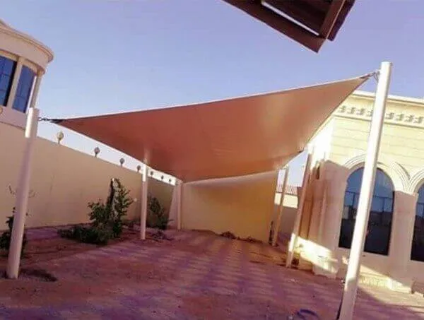 مظلات شد انشائي مظلة شراع تركيب في الرياض