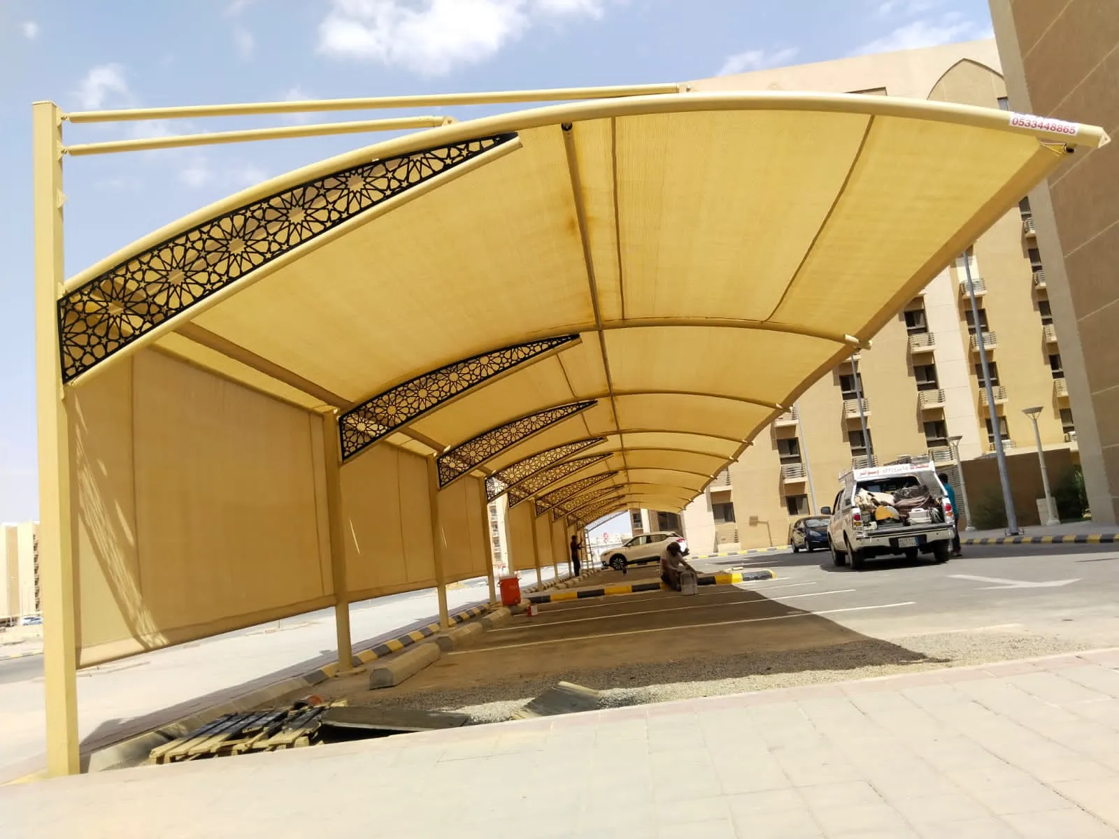  مظلات وسواتر حي القادسية الرياض