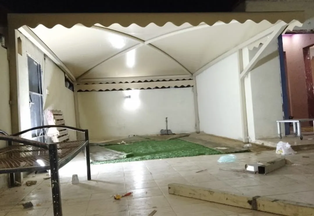  مظلات وسواتر حي القادسية الرياض