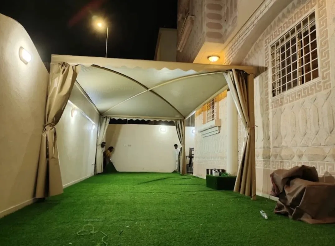  مظلات وسواتر حي القادسية الرياض