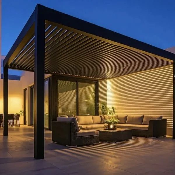 مظلات في حي الربيع