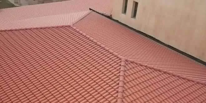 قرميد ازرق واحمر سعر القرميد