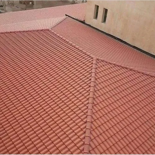 قرميد ازرق واحمر سعر القرميد