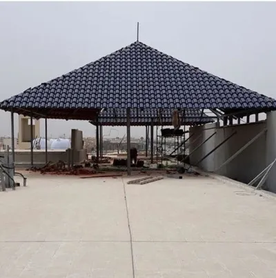 تركيب قرميد أسطح الفلل بأفضل الأنواع والأسعار