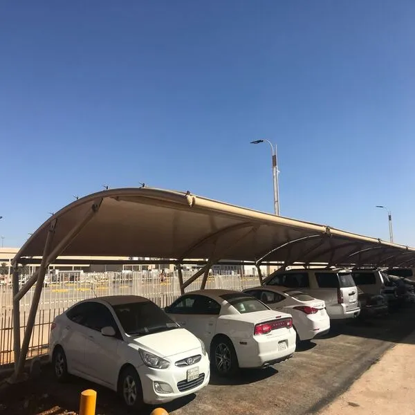 مظلات حديد للسيارات