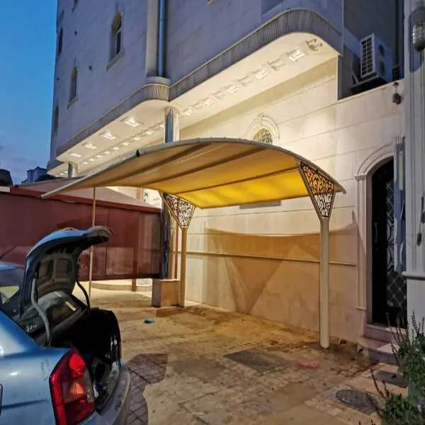 مظلات حديد للسيارات