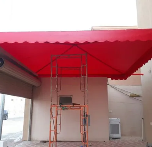 مظلات البوابات في المنازل والمباني التجارية في الرياض