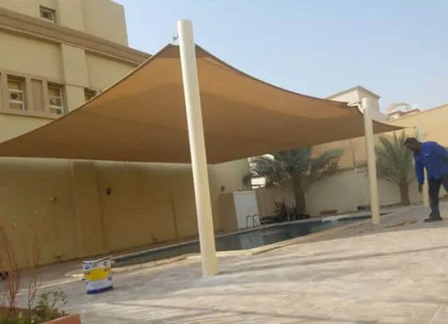 مظلات شد انشائي مظلة شراعية بالرياض