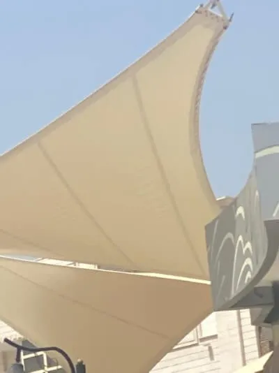 مظلات شد انشائي مظلة شراعية بالرياض