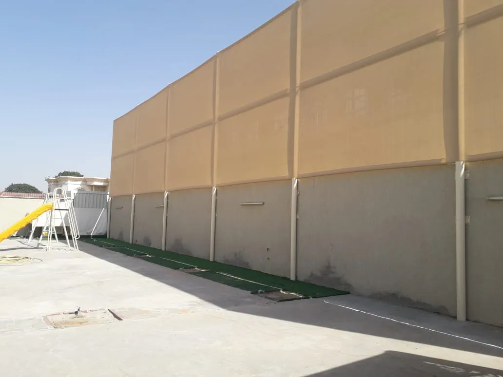 ساتر قماش لأسوار المنازل سواتر قماش للحوش