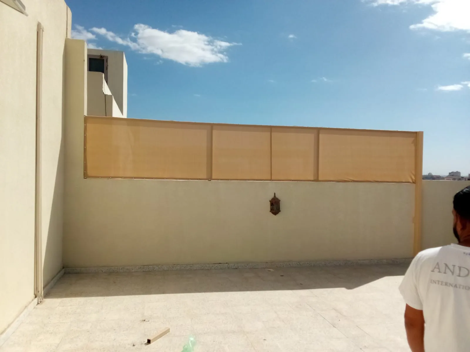 ساتر قماش لأسوار المنازل سواتر قماش للحوش