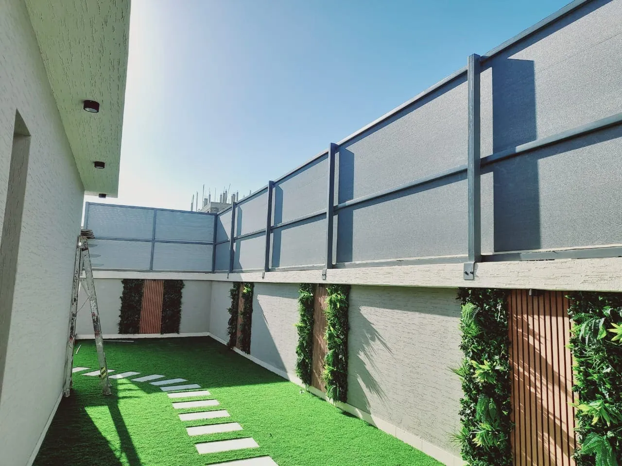 ساتر قماش لأسوار المنازل سواتر قماش للحوش