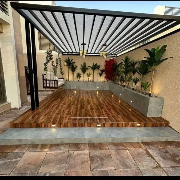 مظلات حديد احدث الاشكال 2026 