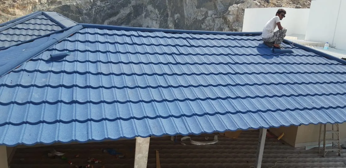 تركيب قرميد أسطح , قرميد حجري , قرميد معدني 