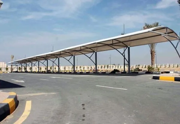 مواقف مظلات سيارات حي الحمراء الرياض